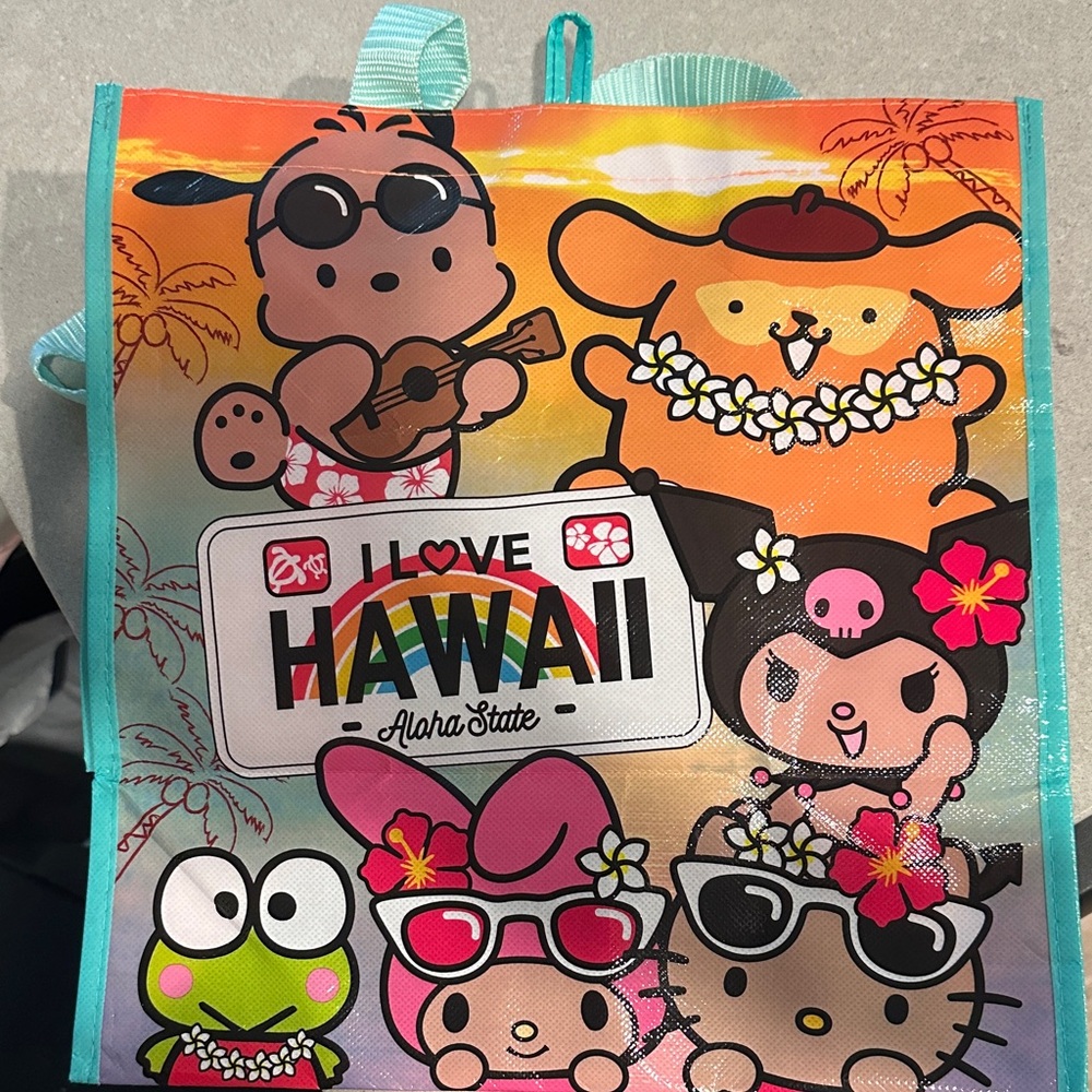 Colorful Hawaii Tote Bag